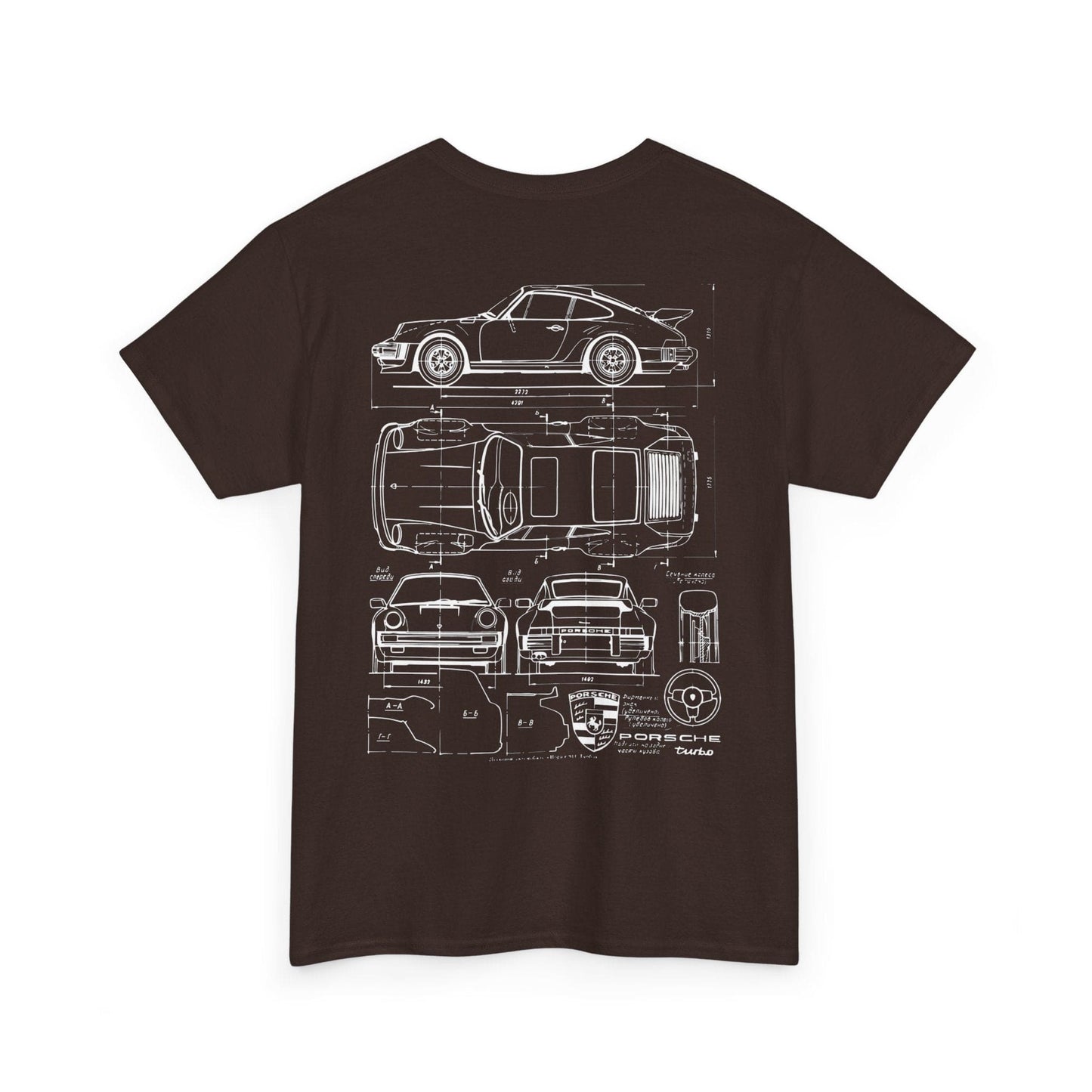 Porsche 911 GT3 Blueprint T-shirt