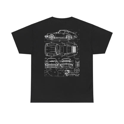 Porsche 911 GT3 Blueprint T-shirt