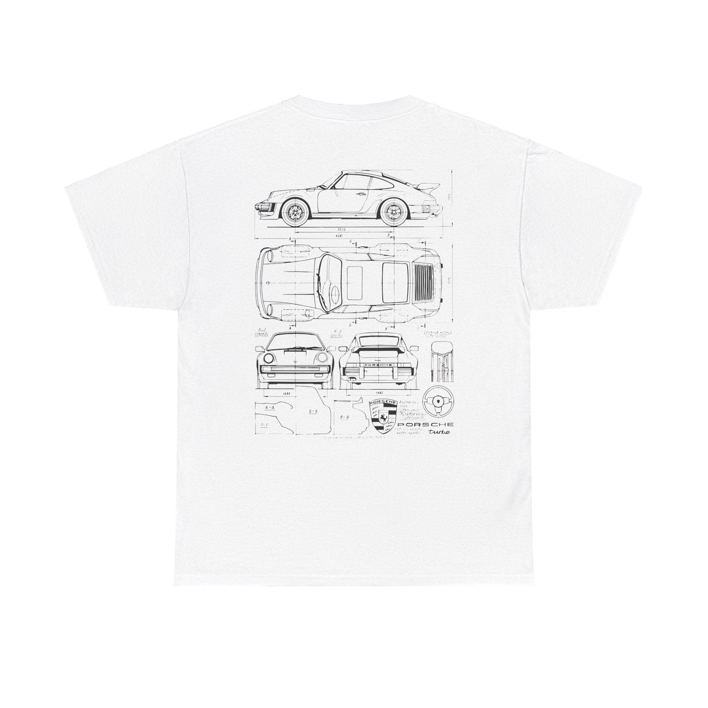 Porsche 911 GT3 Blueprint T-shirt