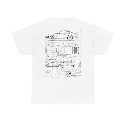 Porsche 911 GT3 Blueprint T-shirt