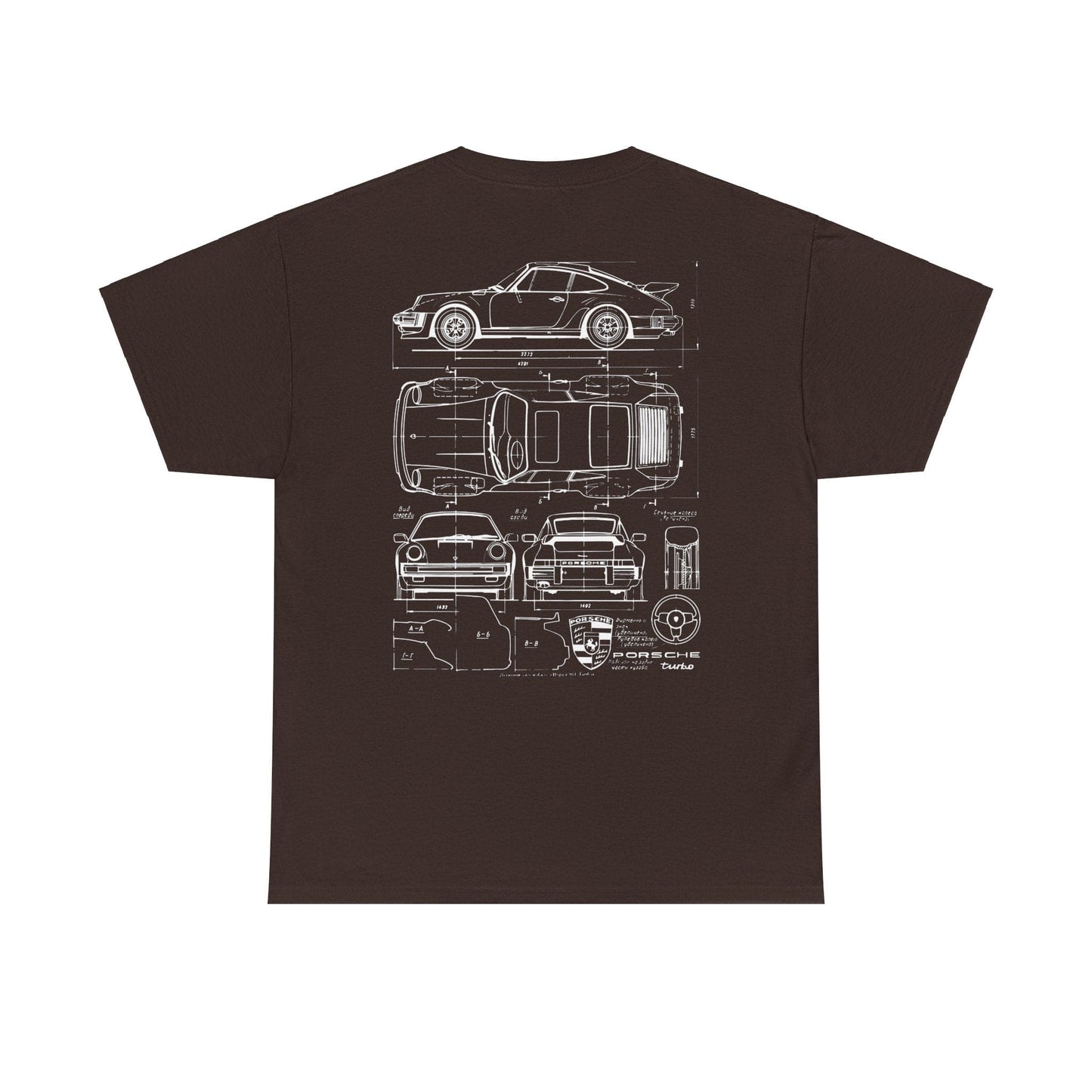 Porsche 911 GT3 Blueprint T-shirt