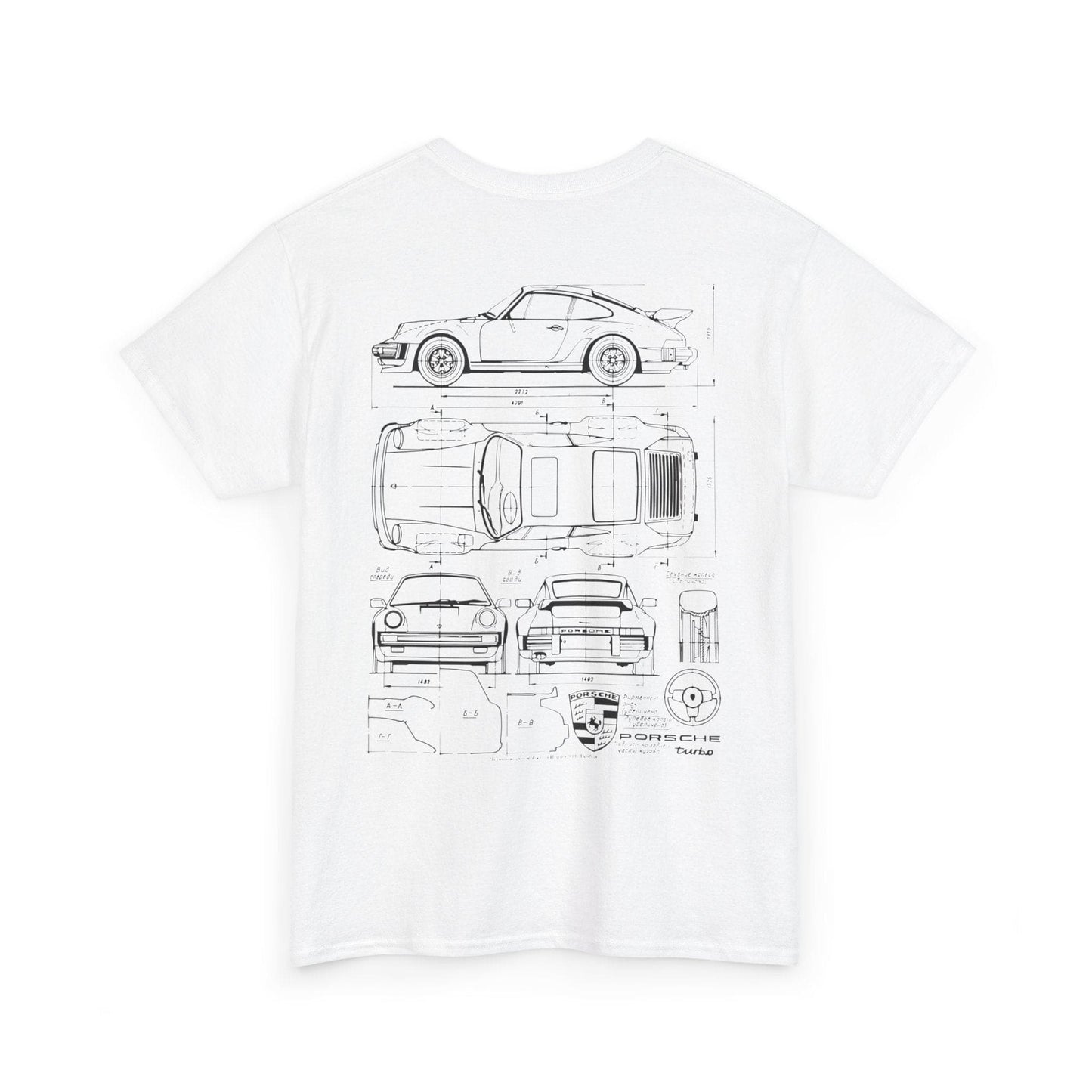 Porsche 911 GT3 Blueprint T-shirt