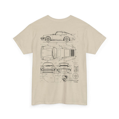 Porsche 911 GT3 Blueprint T-shirt