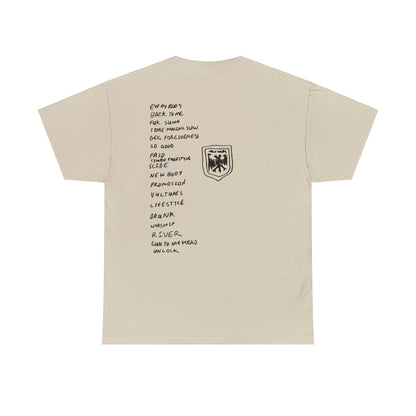 Kanye West Vultures Album Doodle t-shirt