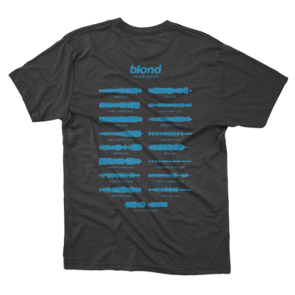 Frank Ocean BLOND album WAVEFORM t-shirt