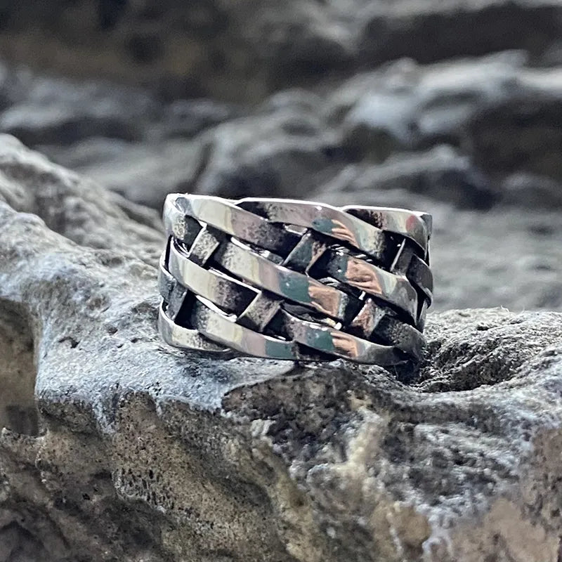 Weave Knot Ring