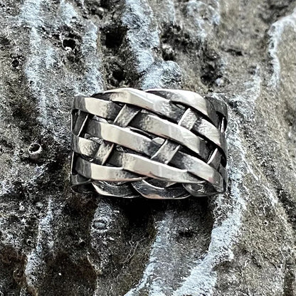 Weave Knot Ring