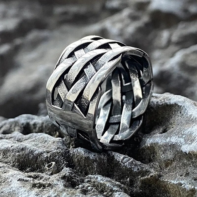 Weave Knot Ring