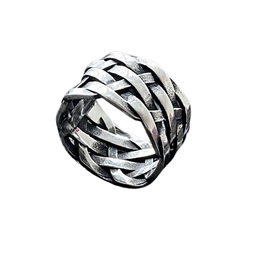 Weave Knot Ring