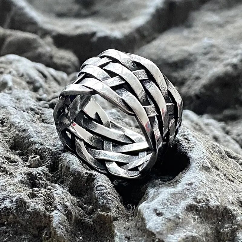 Weave Knot Ring