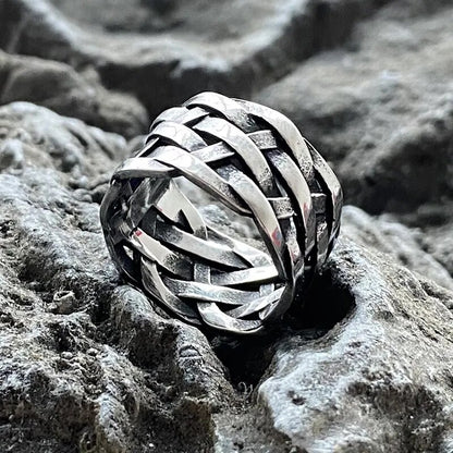 Weave Knot Ring