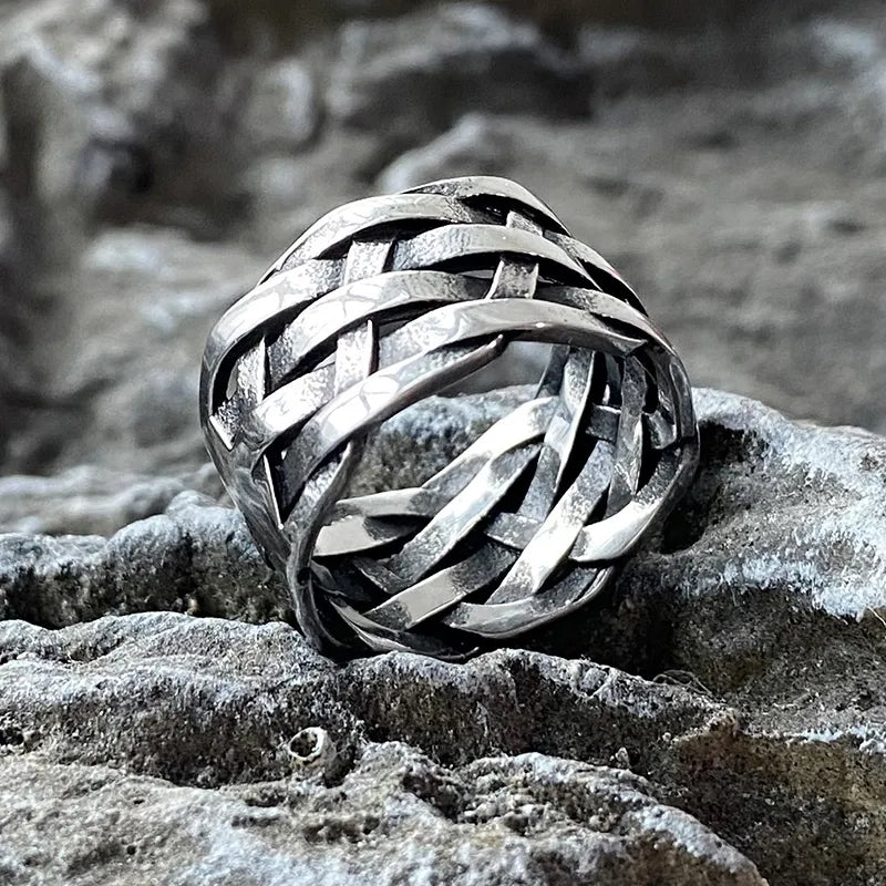 Weave Knot Ring