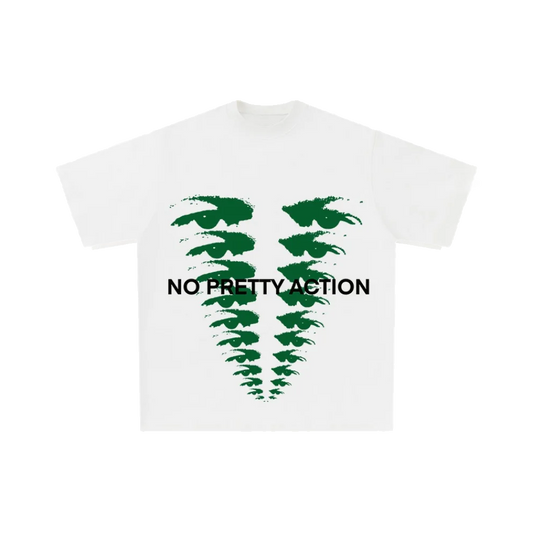 NO Pretty Action Graphic Tee