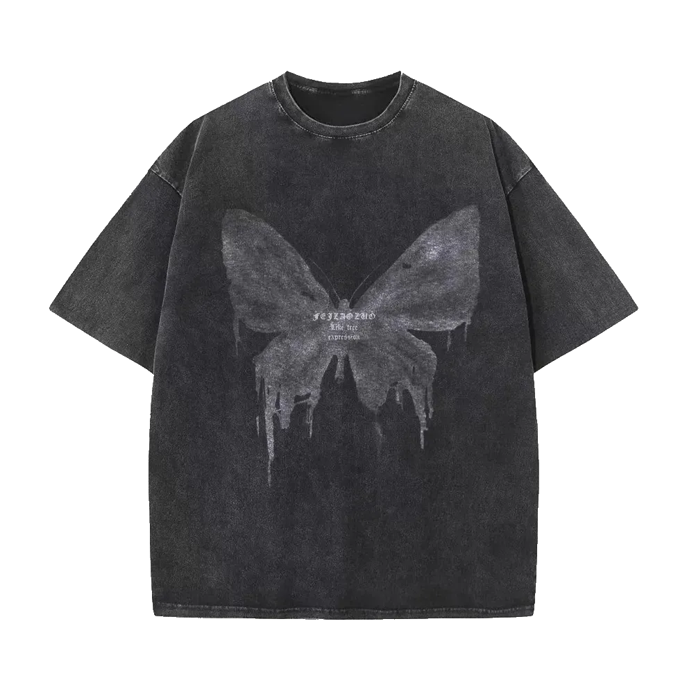 Washed Butterfly Tee