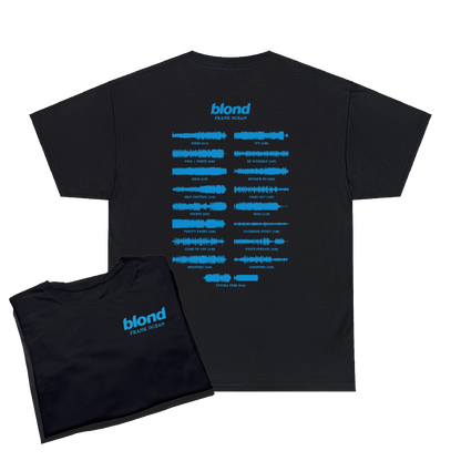 Frank Ocean BLOND album WAVEFORM t-shirt