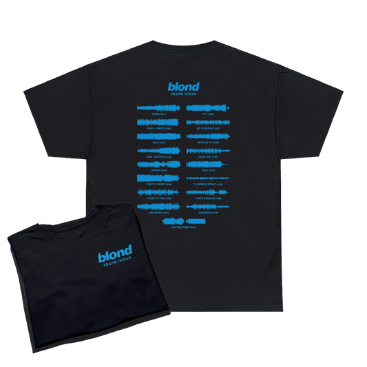 Frank Ocean BLOND album WAVEFORM t-shirt