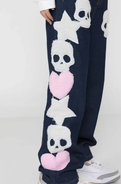 Skull Star Jeans