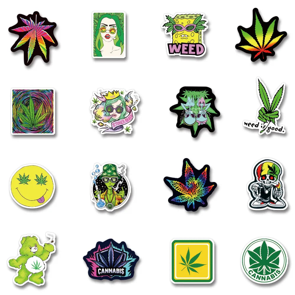 Weed/Cannabis Stickers