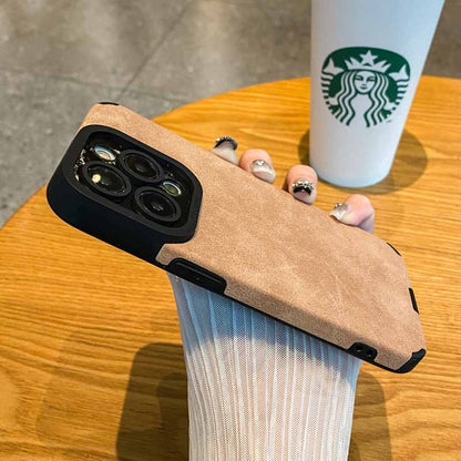 Matte Soft Leather Phone Case