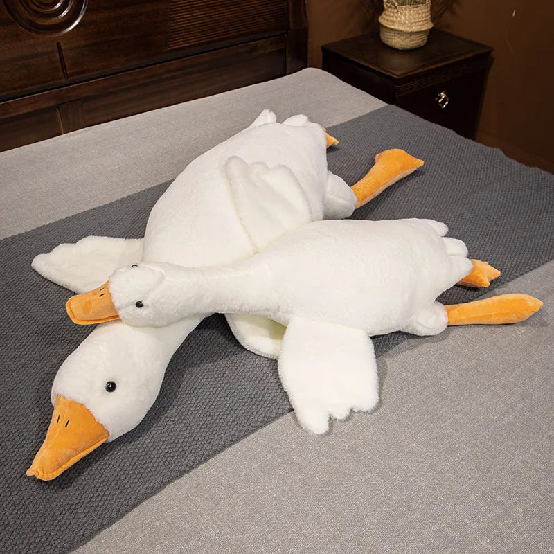 Large Fluffy Duck Plush