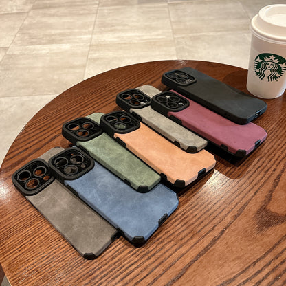 Matte Soft Leather Phone Case