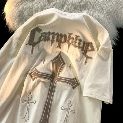 CampBlue Cross Tee's