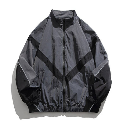 Wind Breaker Zip-up Coat