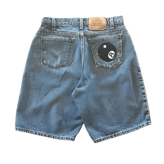 Embroidery 8 Ball Shorts