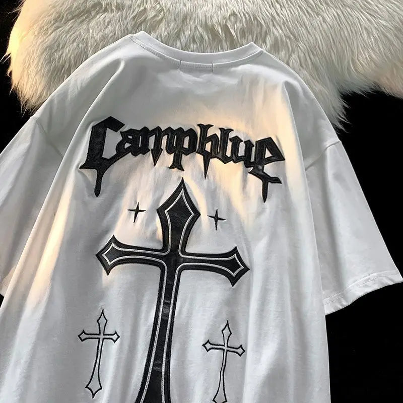 CampBlue Cross Tee's