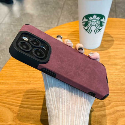 Matte Soft Leather Phone Case