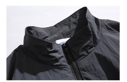 Wind Breaker Zip-up Coat