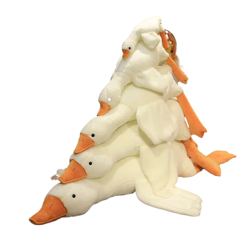 Large Fluffy Duck Plush