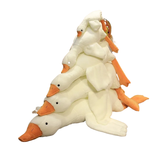 Large Fluffy Duck Plush