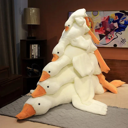 Large Fluffy Duck Plush