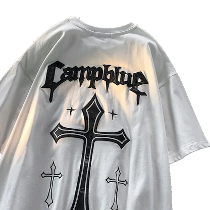 CampBlue Cross Tee's