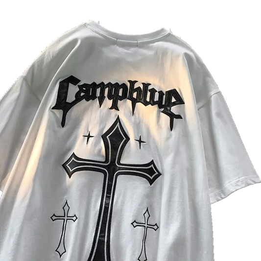 CampBlue Cross Tee's