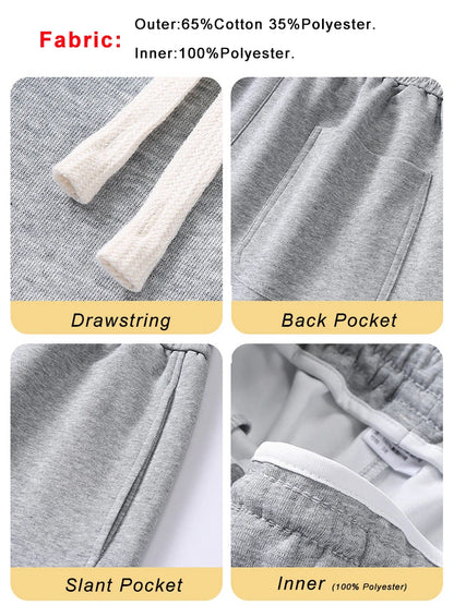 Loose Fit Plain Joggers