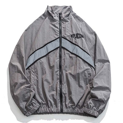 Wind Breaker Zip-up Coat