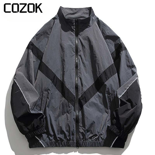 Wind Breaker Zip-up Coat